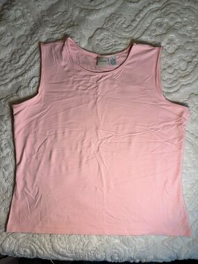 Merona Light Pink Crewneck Tank Top